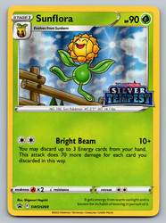 Sunflora SWSH269 Silver Tempest Prerelease Promo Holo