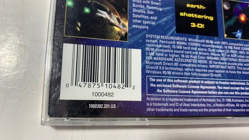 Asteroids (PC CD-ROM) Manual included - Activision FREE SHIPPING - Picture 9 of 17