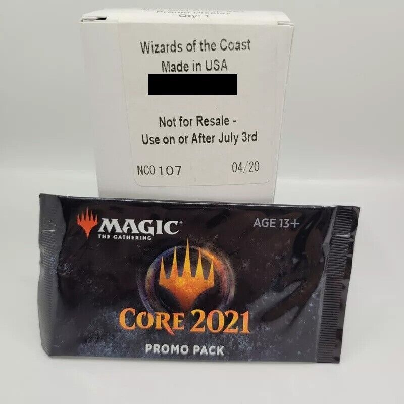SEALED Core 2021 Promo Packs Display Box Magic The Gathering SEALED Core 2021 Promo Packs Display Box Magic The Gathering