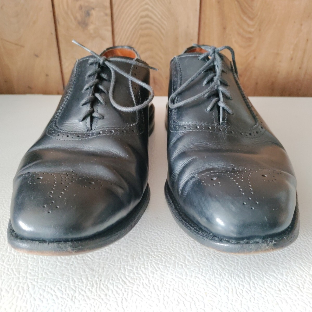 Allen Edmonds Cornwallis Oxfords Mens Size 9 D1052 Black Leather Dress Shoes Black Oxford Shoes | Allen Edmonds main image 2