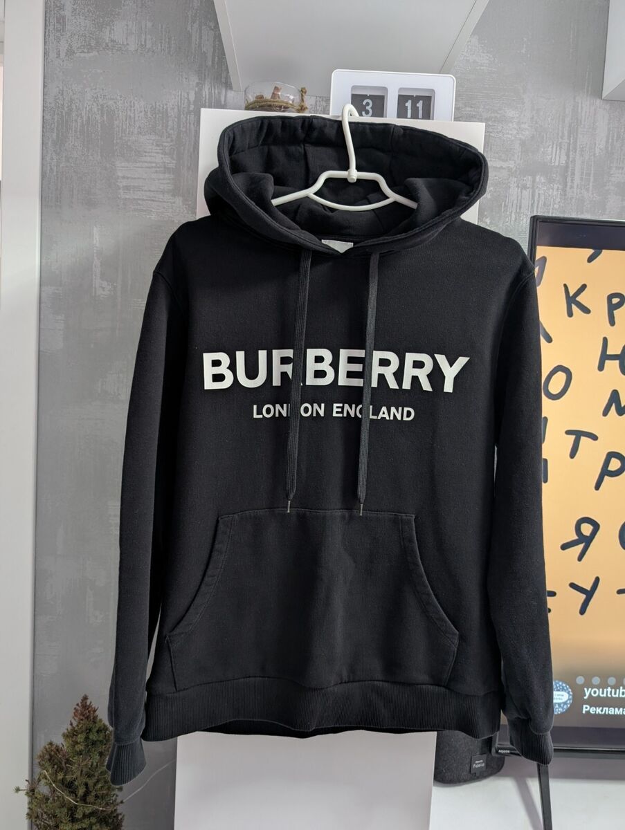 Burberry パーカー Lサイズ Burberry Check Label Cotton Full-Zip Hoodie | Saks Fifth Avenue