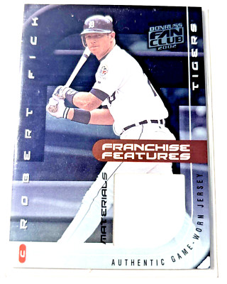2002 Donruss Best of Fan Club - Franchise Features Game-Worn Jersey #FF-28...