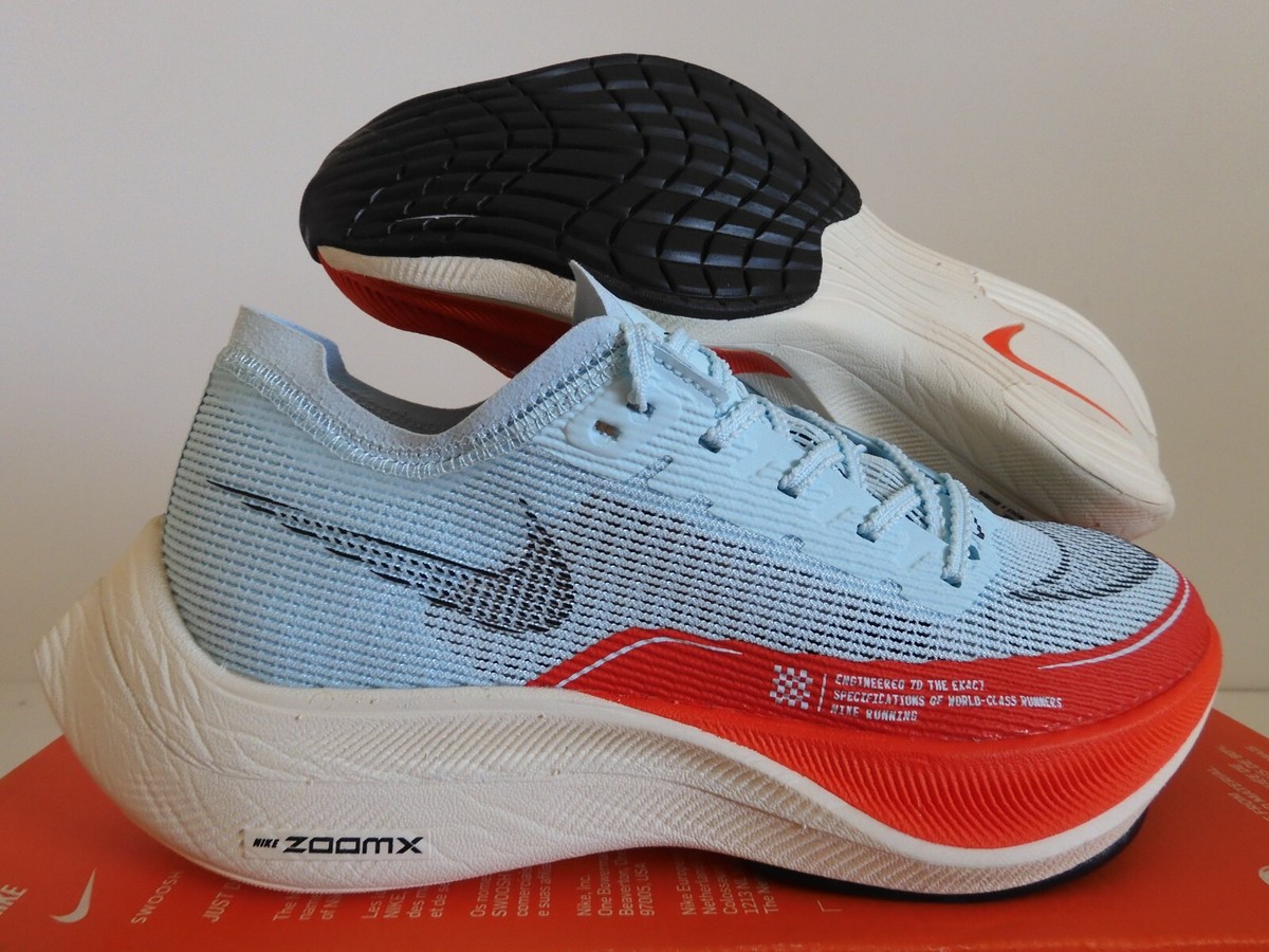 スニーカー Nike ZoomX Vaporfly Next% 2 OG Glacier Blue MENS NIKE AIR ZOOMX VAPORFLY NEXT% 2 GLACIER BLUE-BLACK-RED