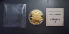 Famous US Coin Proof - 1933 Gold Double Eagle - 2003 Gold Plated Coin