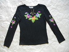 Traditional T-shirts Ukrainian embroidered sorochka blouse vyshyvanka embroidery