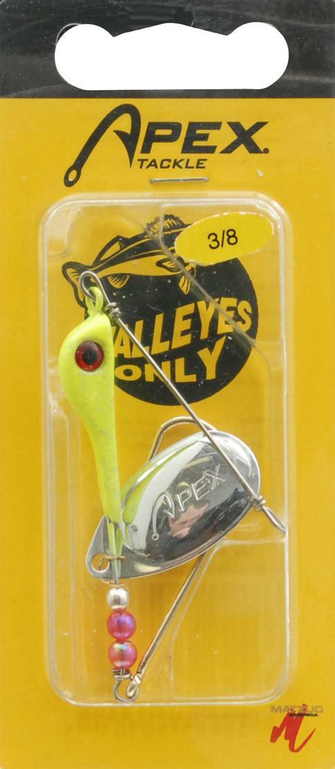 Set of 3 Apex 3/8oz. Weight Forward Fluorescent Yellow for