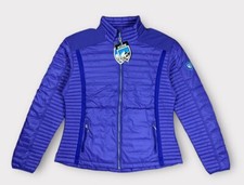 Kuhl Projekt Spyfire Goose Down Jacket Coat Size Small Womens Purple Puffer New