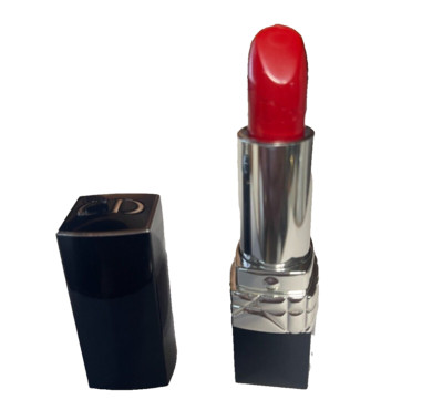 Original Dior Rouge Lipstick-True Red shade(sticker missing from bottom of tube)