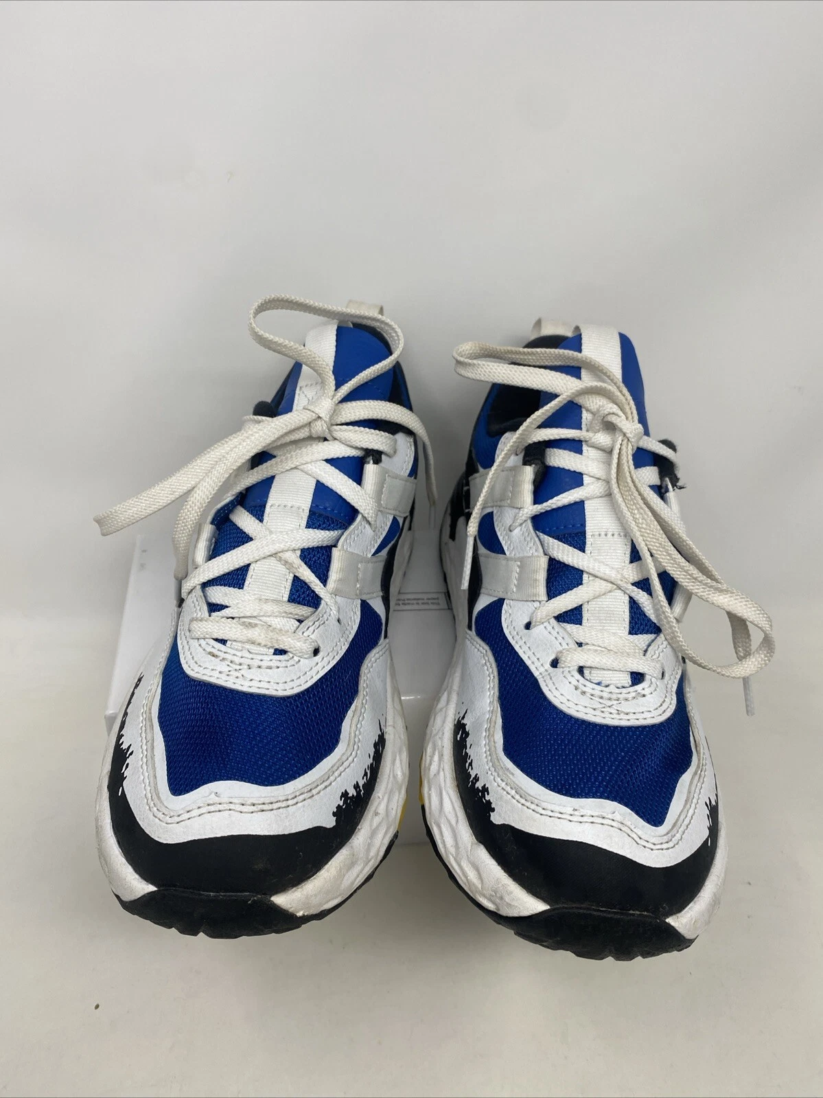 New Balance MS850TRE UK Taglia 6.5 Scarpe da Ginnastica Uomo Vibram Mega Grip Blu Bianco