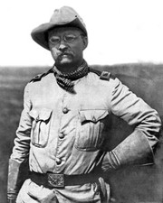 Colonel THEODORE 'TEDDY' ROOSEVELT Glossy 5x7 Photo 'Rough Rider' Print