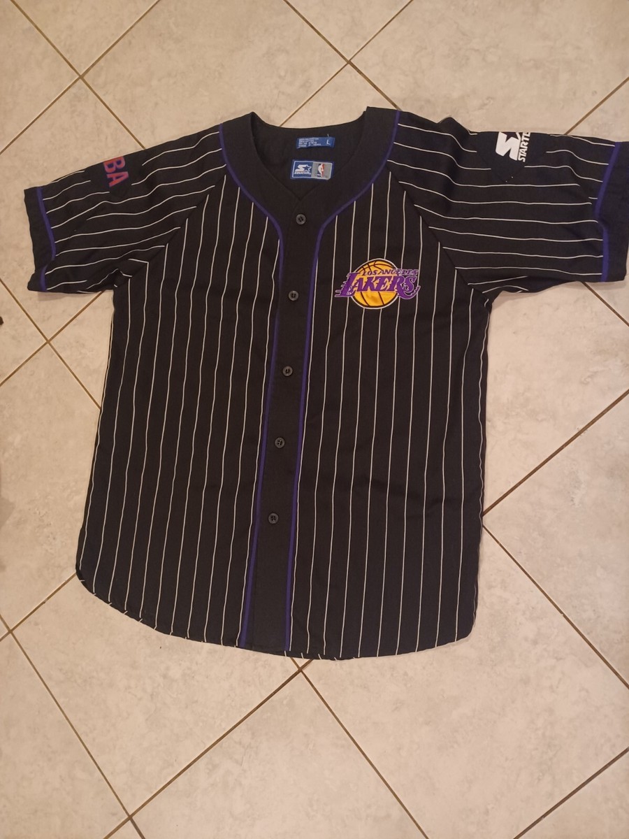 【希少】JOKER ベースボール ジャージ L /ヴィンテージ 90s 00s Vintage 90s STARTER Los Angeles Lakers Baseball Jersey Men's Sz L
