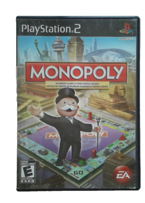 Monopoly - Playstation 2 PS2 - COMPLETE & VERY GOOD (NTSC) - TESTED