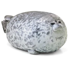 Soft Seal Plush Stuffed Animal Pillow Huggable Ocean Decor Giant Plushie for Kid