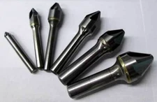 Made in USA 1/4, 3/8,1/2,5/8, 3/4, 1" x 82 Deg. 6 FL Carbide Countersink Set