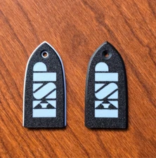 ESP M-II OEM Style Replacement Truss Rod Cover w/Logo - NEW -