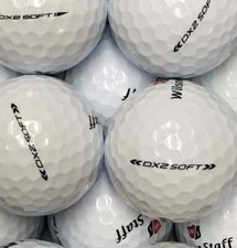 50 GOLFBÄLLE/LAKEBALLS WILSON STAFF DX2 SOFT...