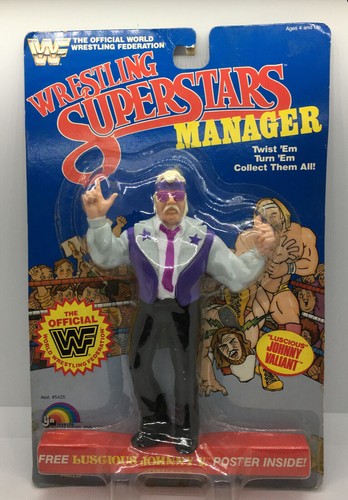 Vintage 1985 WWF Wrestling SuperStars Manager Lusc...