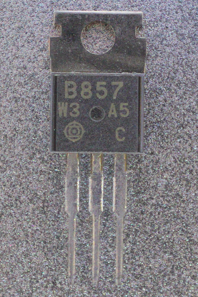 Hitachi 2SB857 B857 PNP transistor TO-220AB 50V 4A | eBay