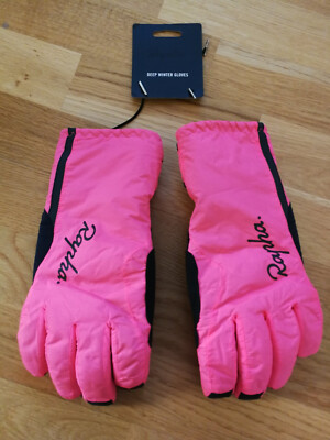 BNWT RAPHA PRIMALOFT DEEP WINTER CLASSIC CYCLING GLOVES HI VIZ