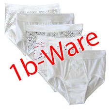 HERMKO Herren classic Slip 1b mit kleinen Fehlern 5x Bio-Baumwolle 443240