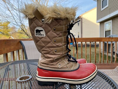 Sorel Trail Autumn Bronze Tofino Joan Snow Boots NL1909-239