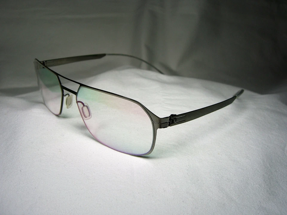 ByWP 豪华眼镜 飞行员 方形 椭圆形镜框 男式 女式 NOS 复古 — 第 4/4 张图片