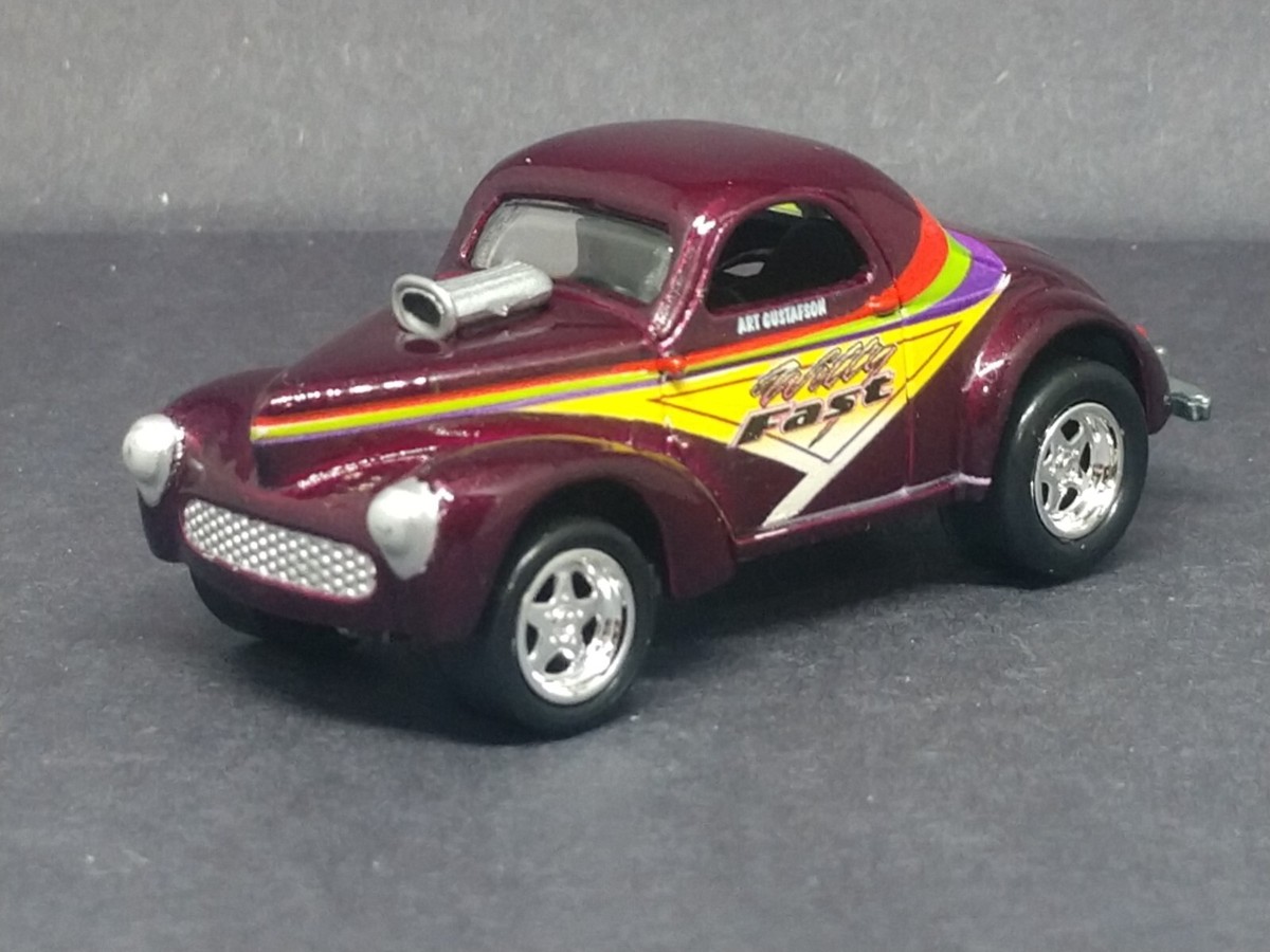 VINTAGE WILLY FAST NHRA GASSER 1941 WILLYs COUPE 1/64 SCALE