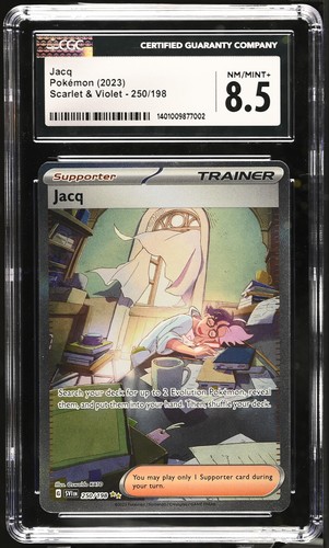 Jacq graded CGC 8.5 for sale on eBay
