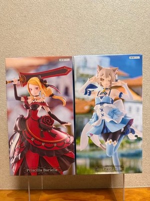 Re:Zero 10th Anniversary Figures Set Priquia & Felis Amusement Prize Used