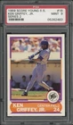 1989 Score Young Superstar Ken Griffey Jr. Rookie RC Series 2 #18 PSA 9 Mint HOF