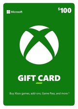 XBOX Live Us Gift Card Usd 100 Ebay