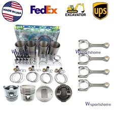 Overhaul Rebuild Kit+4pcs Connecting Rod For ...