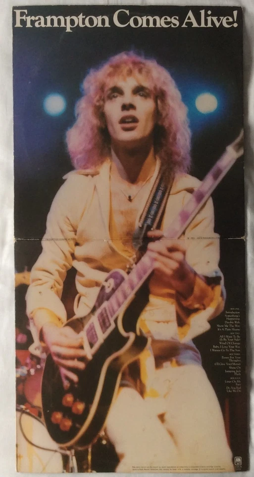 Peter Frampton ●Frampton Comes Alive! ●1976 Double Vinyl LP ●AMLM 63703 ●VG+/VG+ - Image 3 of 4