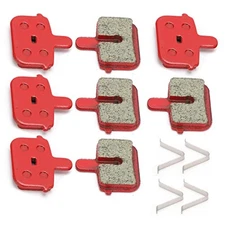 Brake Pads Replacement 8PCS Resin Semi Metal Braking Pads for Electric Bike