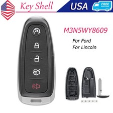 Replacement For 2011-2020 Lincoln Mkx Mkt Mks Navigator Remote Car Key Fob Shell Replacement For 2011-2020 Lincoln Mkx Mkt Mks Navigator Remote Car Key Fob Shell