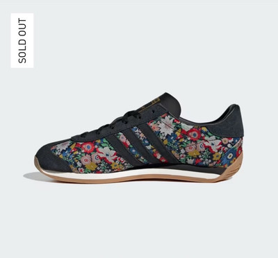 Adidas Country OG X Liberty London Floral Sneakers Women's Adidas Country OG X Liberty London Floral Sneakers Women's