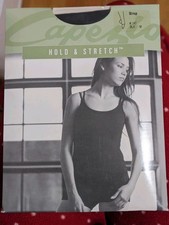 Capezio 145 Black Medium Hold and Stretch Stirrup Tights