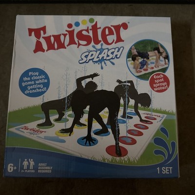 Hasbro Twister Splash Water Game for Kids   Backyard Sprinkler Multicolor
