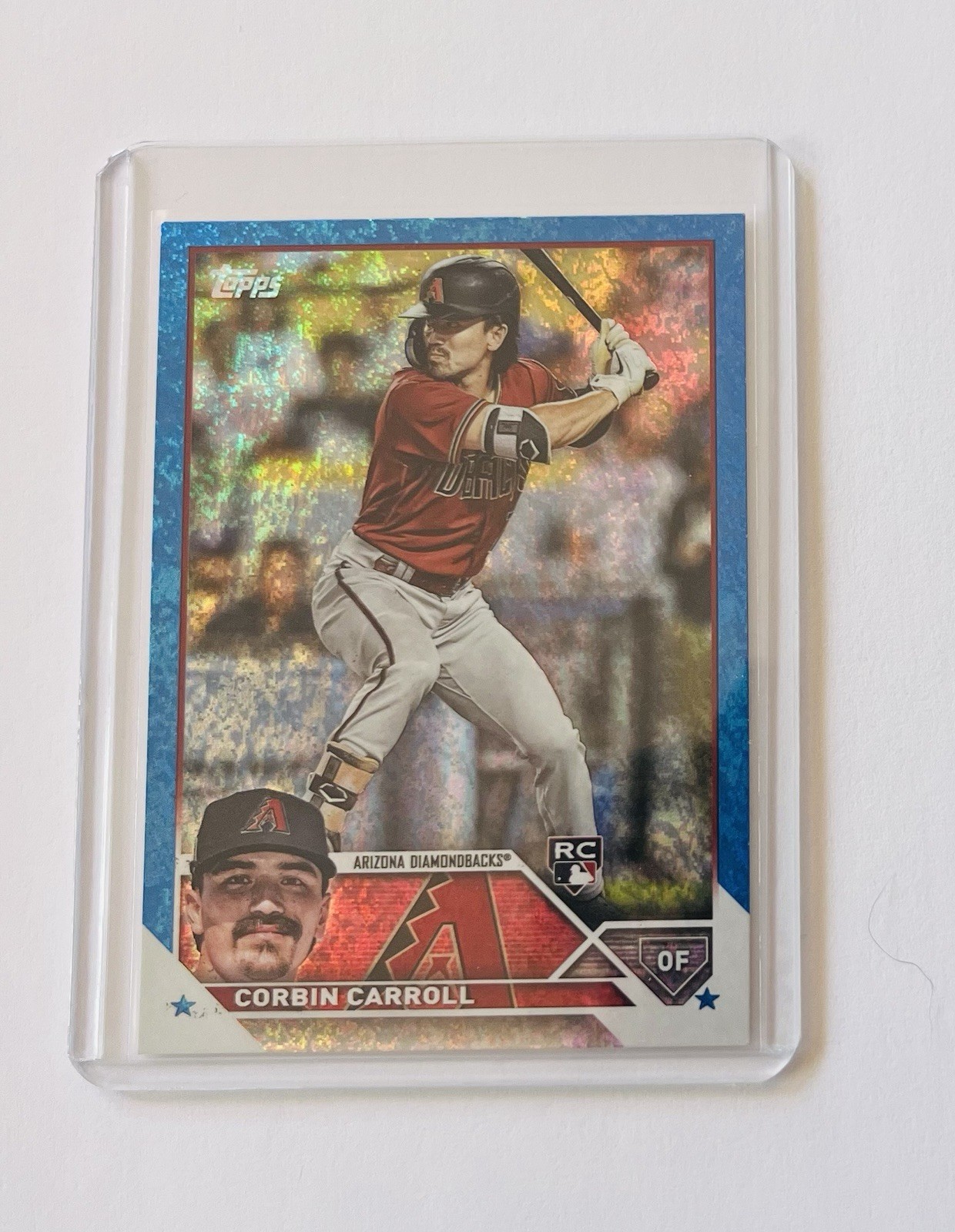 Topps 2023 Series 2 Blue Foil Rookie Corbin Carroll #401 Diamondbacks /999 🔥🔥