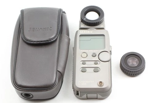 [MINT w/case] Sekonic L-358 Flash Master Digital Light Meter From JAPAN