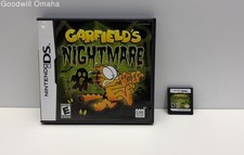 Nintendo DS - Garfield's Nightmare + Case - Boot Tested