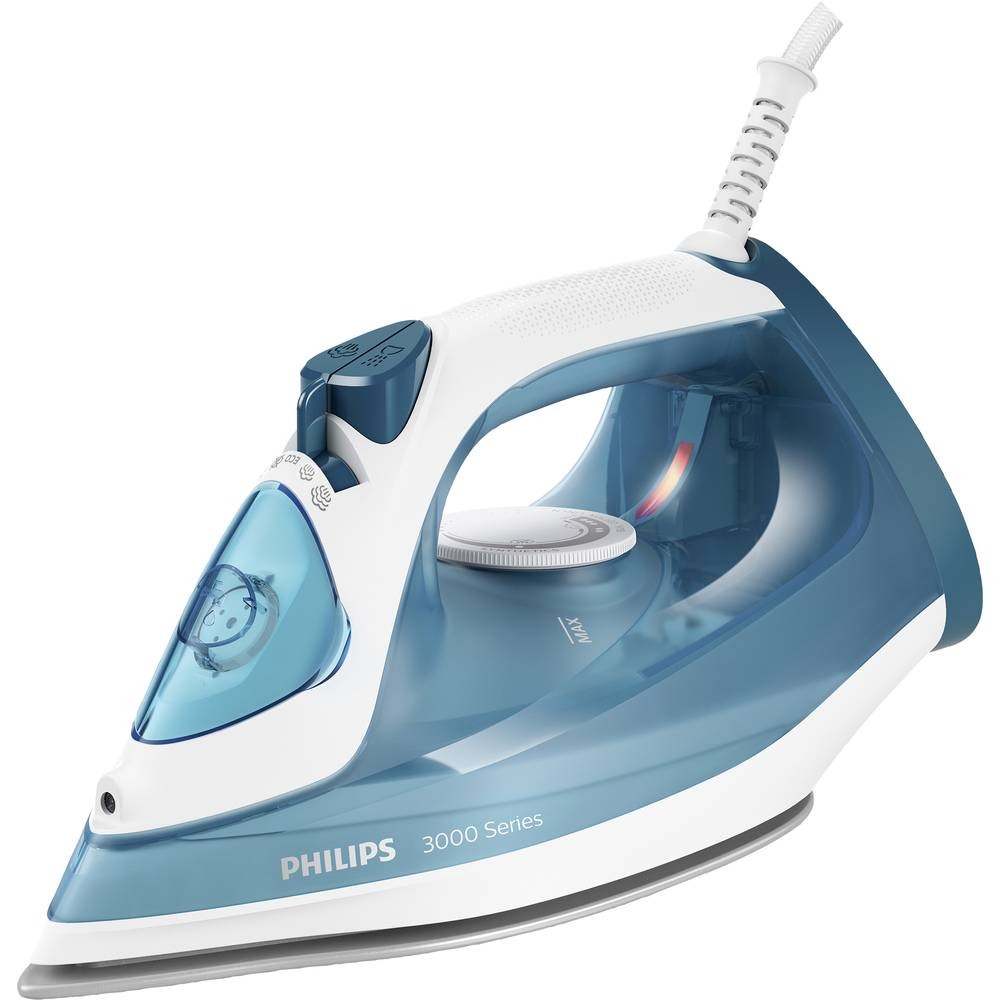 Fer à repasser vapeur puissant Philips 2100W avec semelle céramique