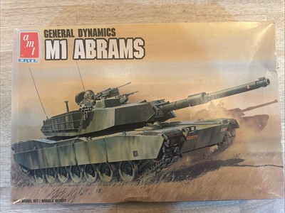 General Dynamics M1 Abrams in 1/35 scale by AMT/ERTL from 1988   Complete