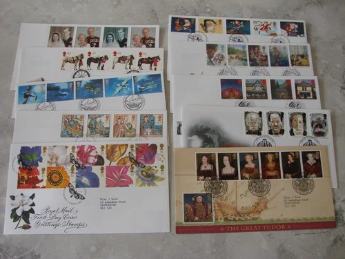 (FDC8) 1997 Commemorative & Definitive COLLECTION 10 GB FDC's