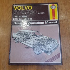 Haynes Betriebsanleitung 1258 Volvo 740 & 760 (Benzin) 1982 bis 1986
