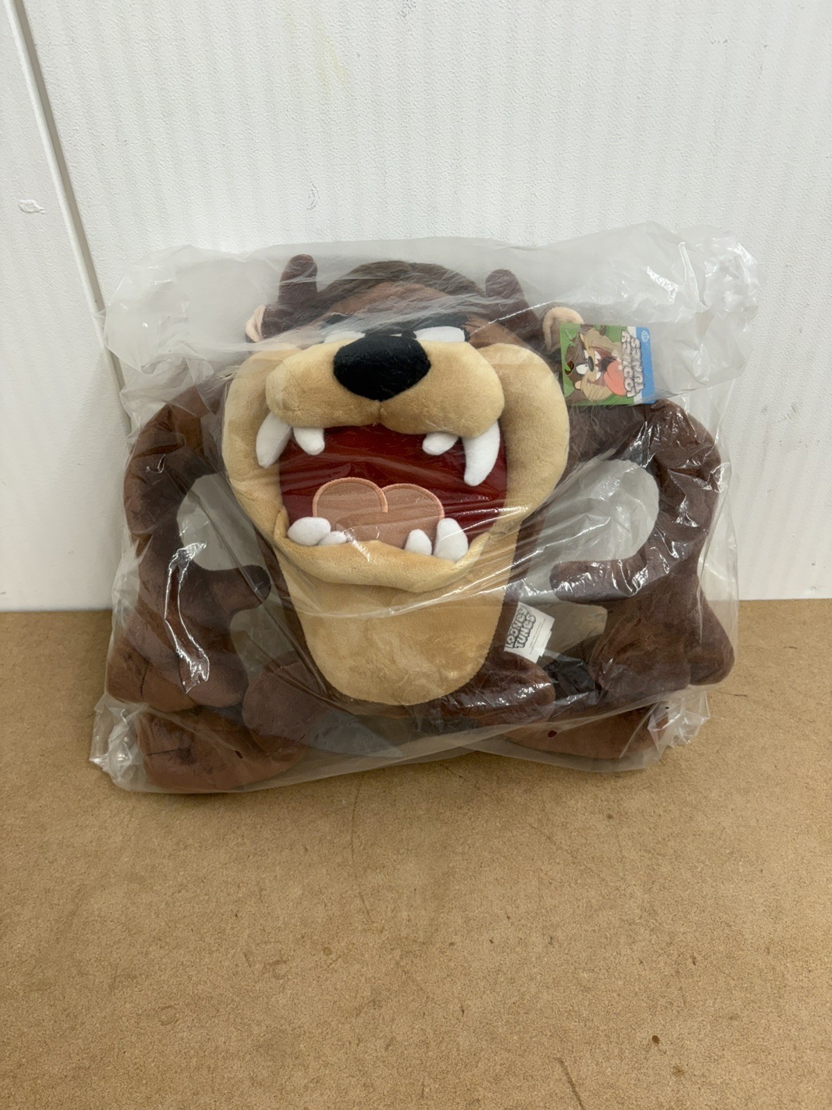 Looney Tunes Tasmanian Devil Plush Teddy Warner Bros Taz 17” Soft Toy Teddy
