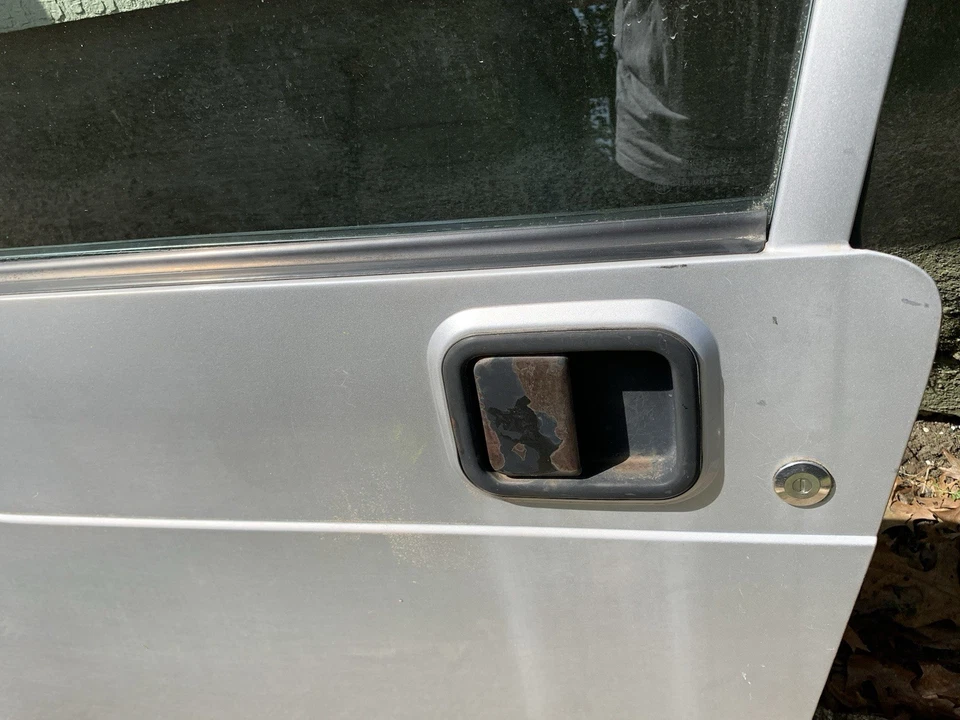 1997 年 2006 年吉普牧马人 TJ 硬门左双亮银色金属色 — 第 4/4 张图片