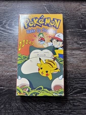 Pokemon: Wake Up Snorlax! 1997 VHS Pioneer Entertainment