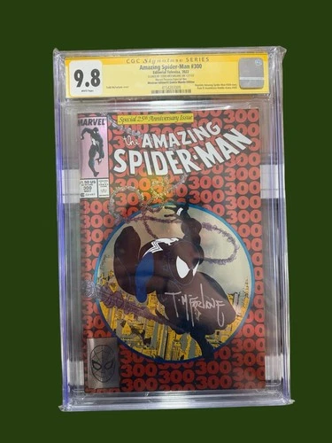 Amazing Spider-Man #300 CGC 9.8 SS Todd McFarlane Signature Venom Appearance