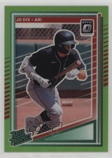 2025 Panini Donruss Optic Rated Prospects Lime Green Prizm /149 JD Dix #192 19n6